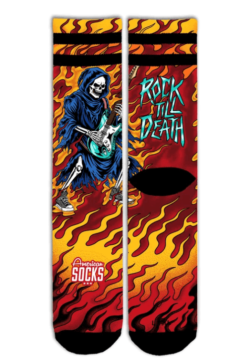 Calzini American Socks Rock till death - 2