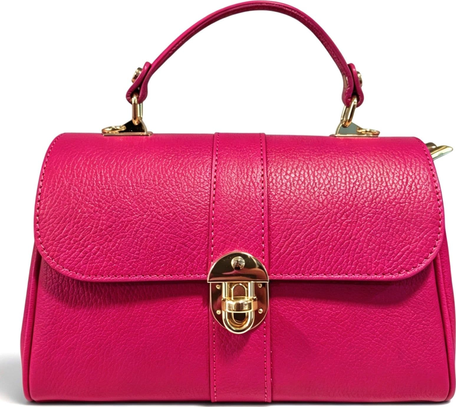Modarno Borsa donna a mano/tracolla in vera pelle 26x12x16 cm - 14