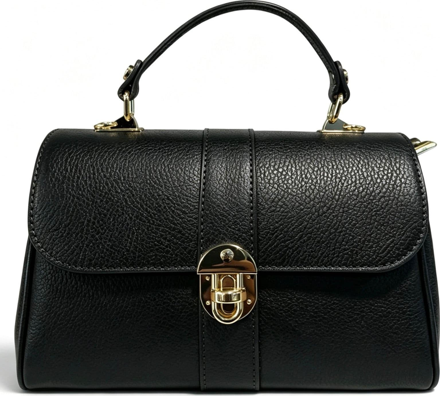 Modarno Borsa donna a mano/tracolla in vera pelle 26x12x16 cm - 9