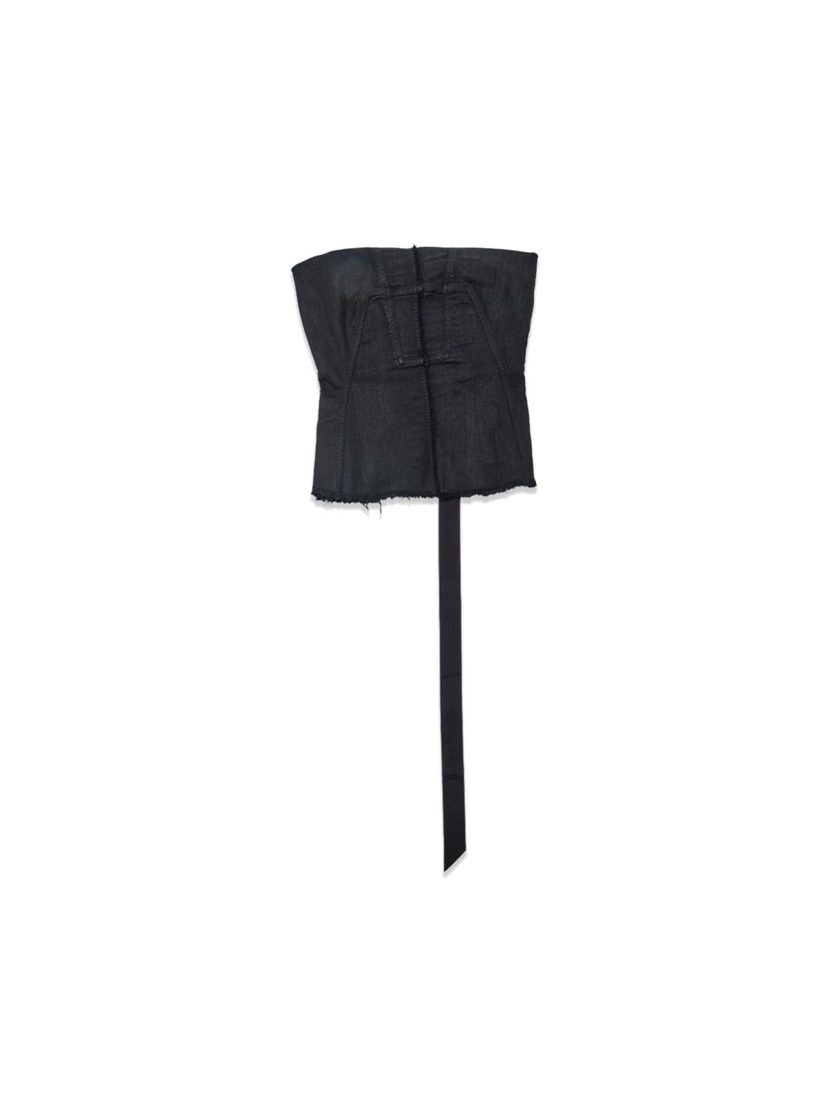 RICK OWENS DRKSHDW splintered bustier top - 5