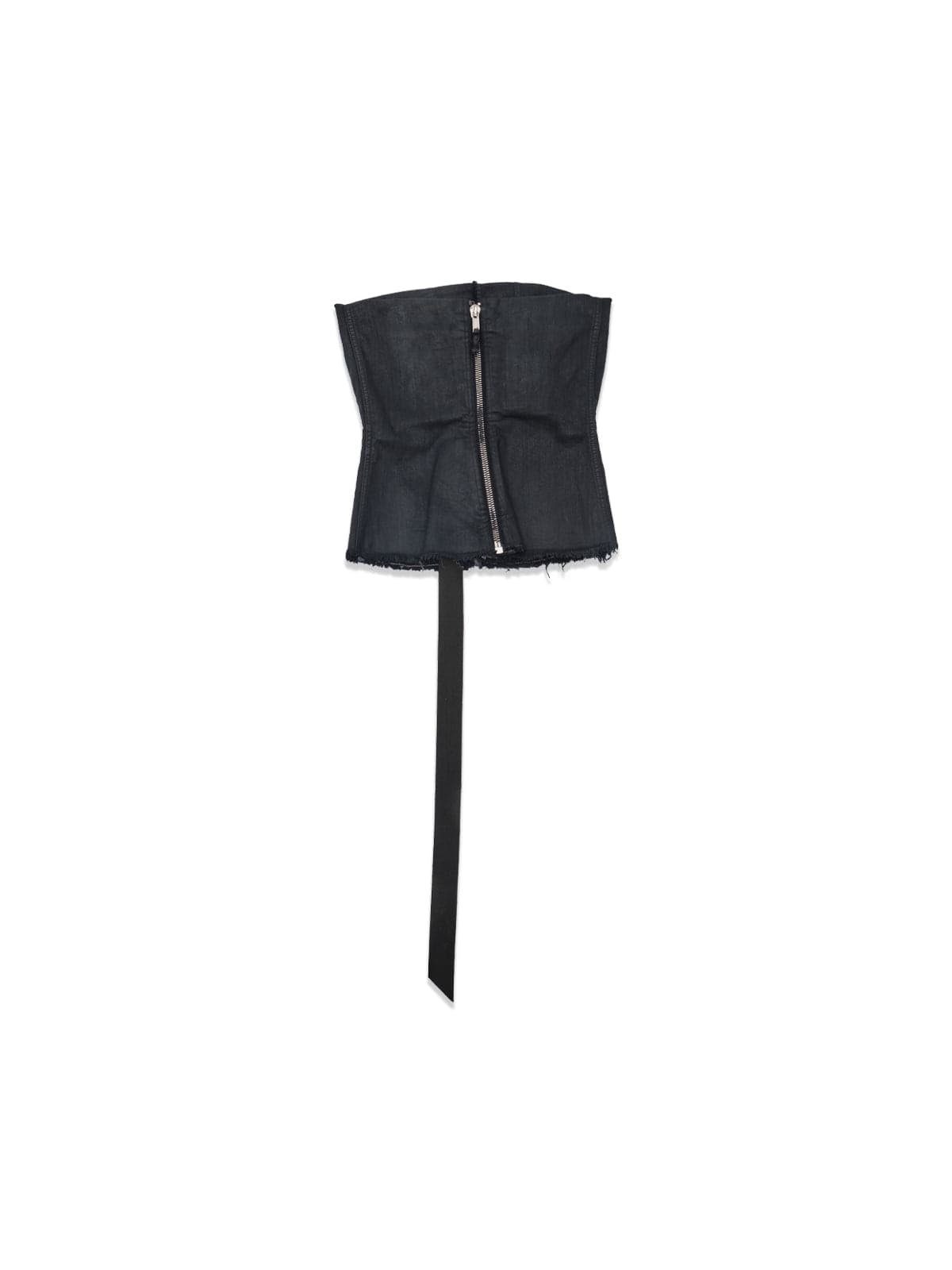 RICK OWENS DRKSHDW splintered bustier top - 2