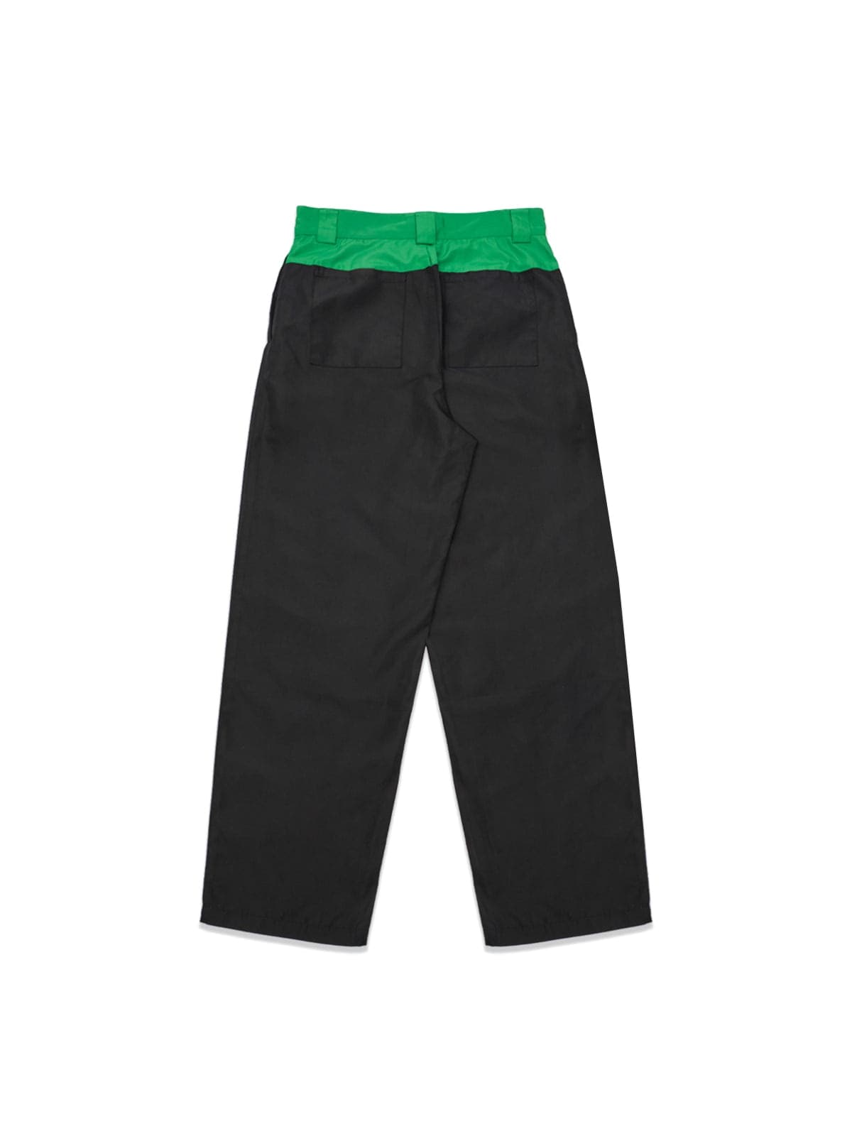 LII contrast waist wide trousers - 2