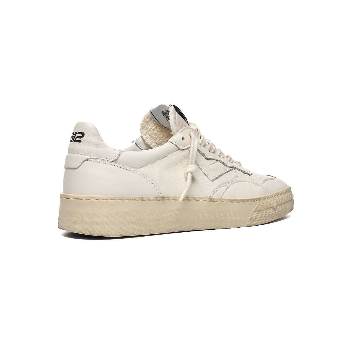 4B12  Sneakers Bianco - 2
