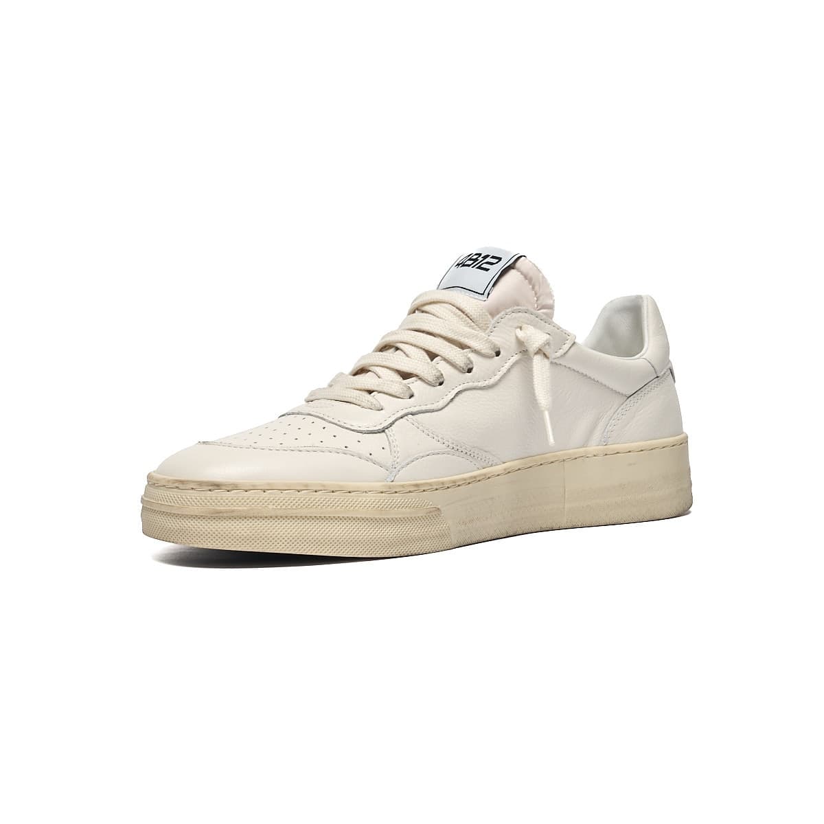 4B12  Sneakers Bianco - 3
