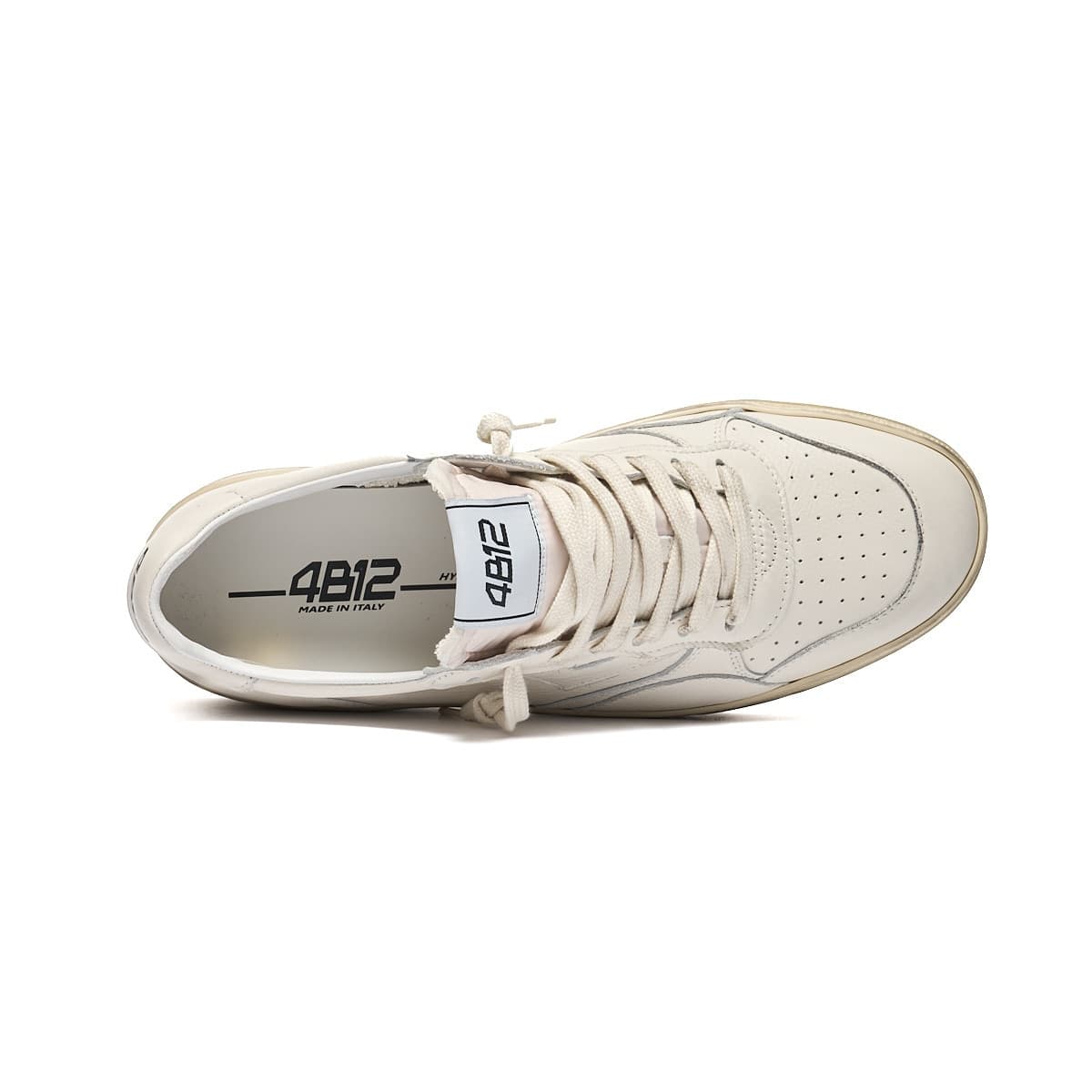 4B12  Sneakers Bianco - 4