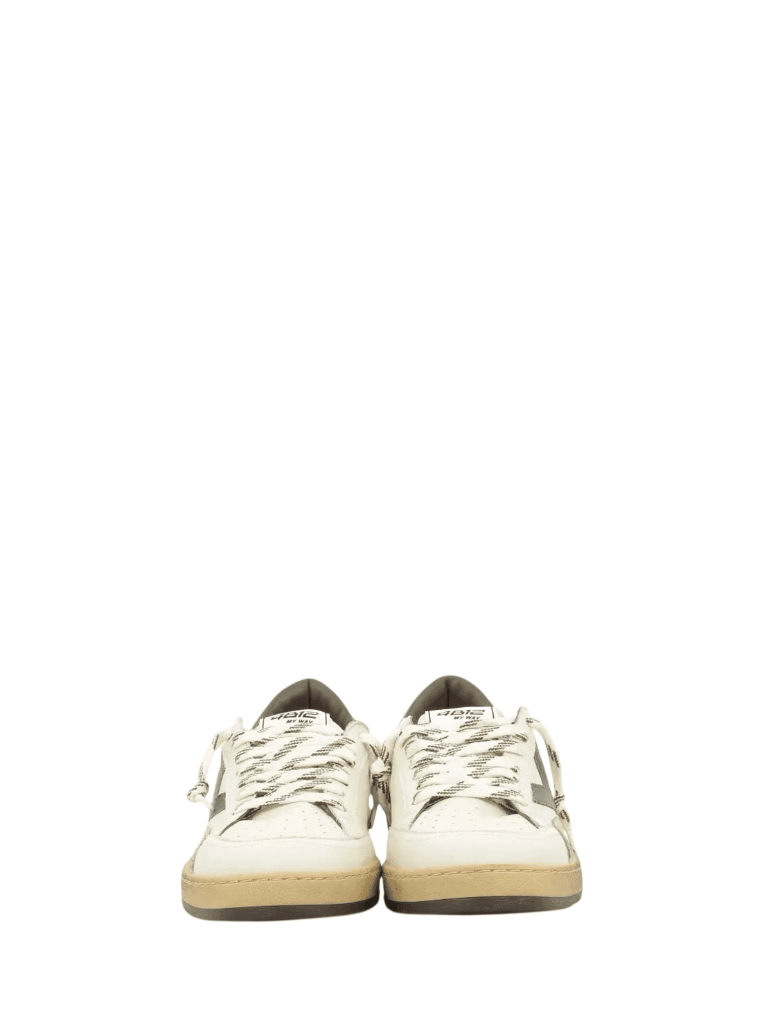 4B12  Sneakers Bianco - 4