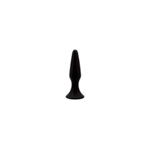 Plug anale Black Mont L silicone nero base larga sex toy 12,8 cm Chisa - 2