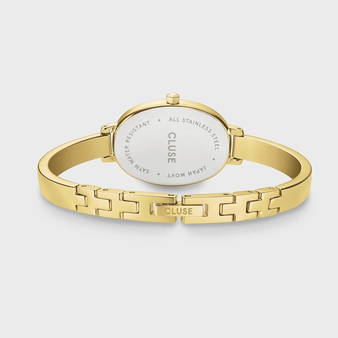 CLUSE - Orologio L'Ovale Watch Steel, Olive, Gold Colour - 3