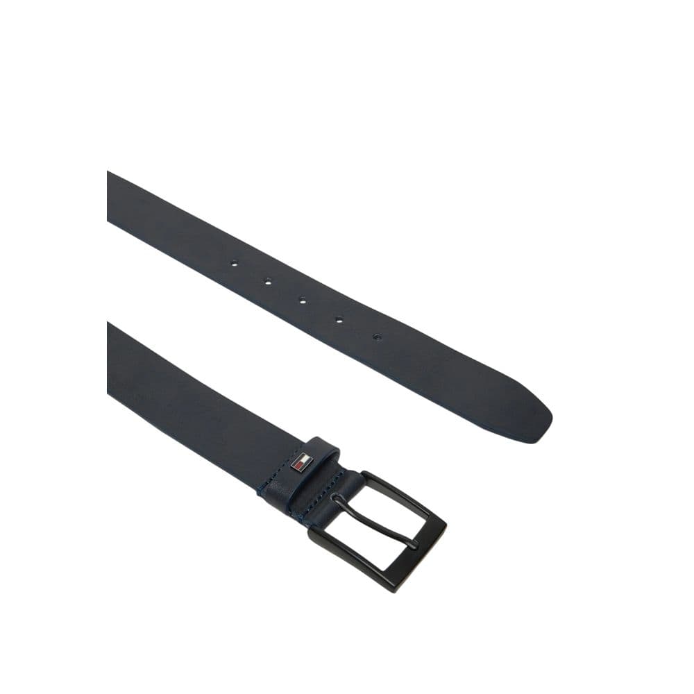 Tommy Hilfiger Blue Leather Regular Belt - 2
