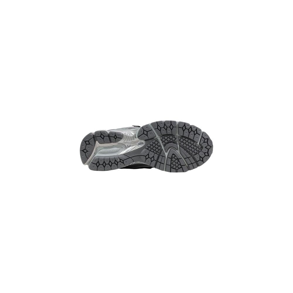New Balance Silver Synthetic Athletic Sneakers - 5