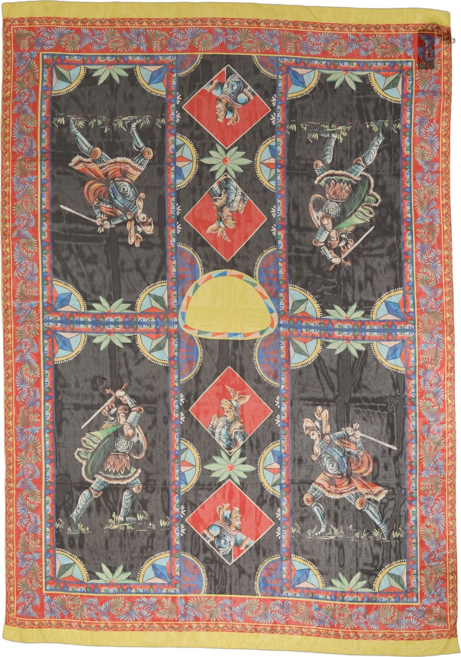 Dolce & Gabbana Multicolor Silk Printed Shawl Stole Scarf - 2