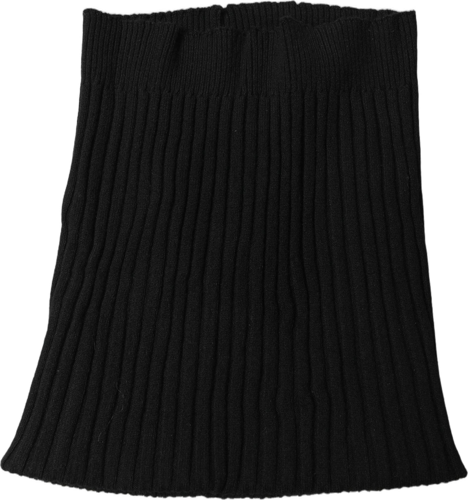 Dolce & Gabbana Black Cashmere Ribbed Knit Neck Warmer - 4