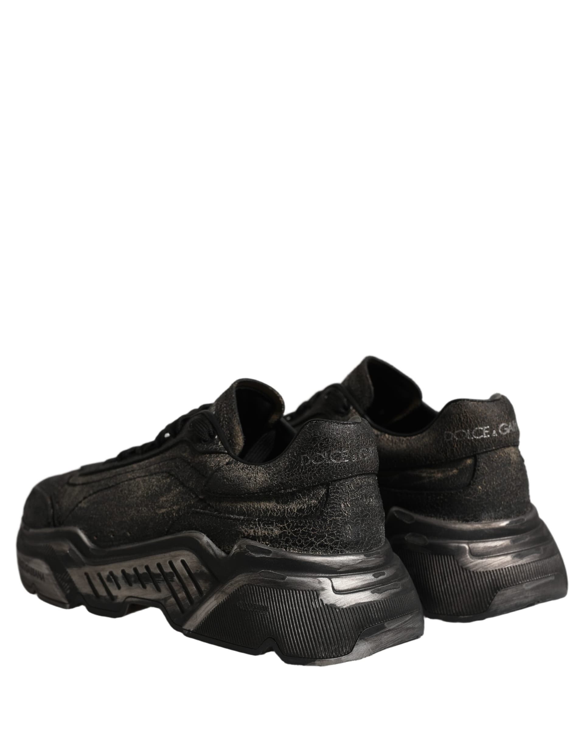 Dolce & Gabbana Black Daymaster Low Top Sneakers Shoes - 5