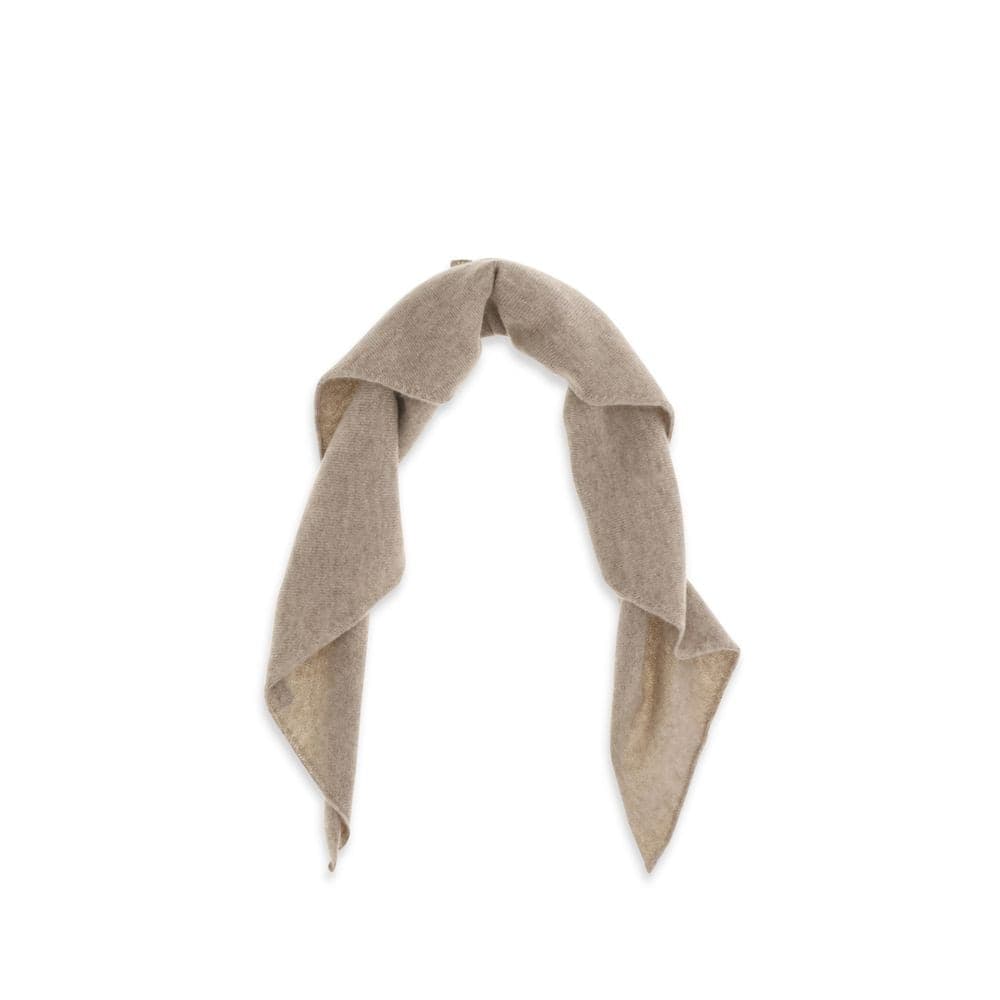 Brunello Cucinelli Beige Cashmere Foulard - 2