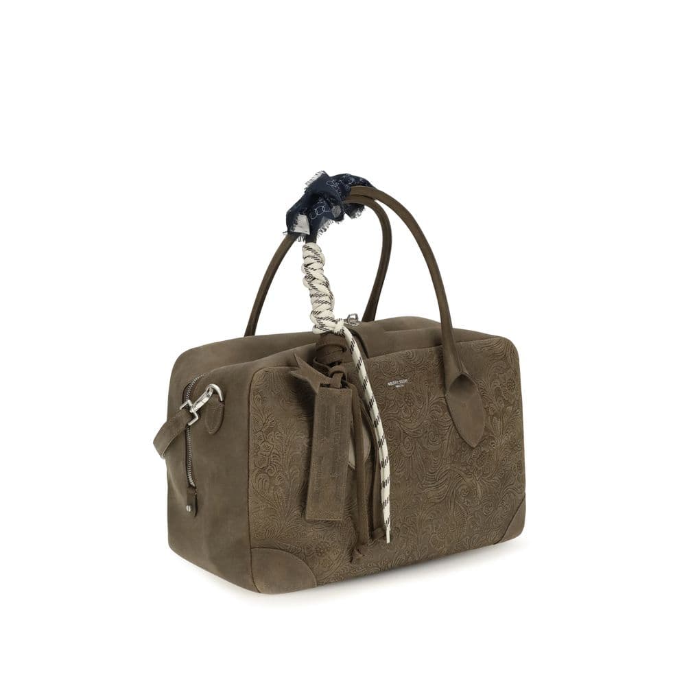 Golden Goose Brown Calf Leather Bos Taurus Handbag - 2