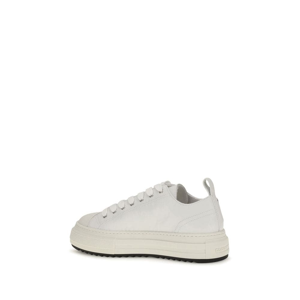 Dsquared² White Polyethylene Platform Sneakers - 3