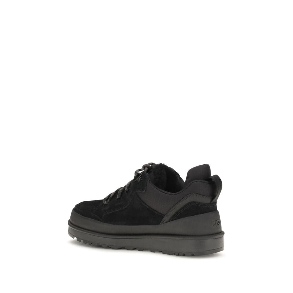 UGG Black Calf Leather Bos Taurus Athletic Sneakers - 3