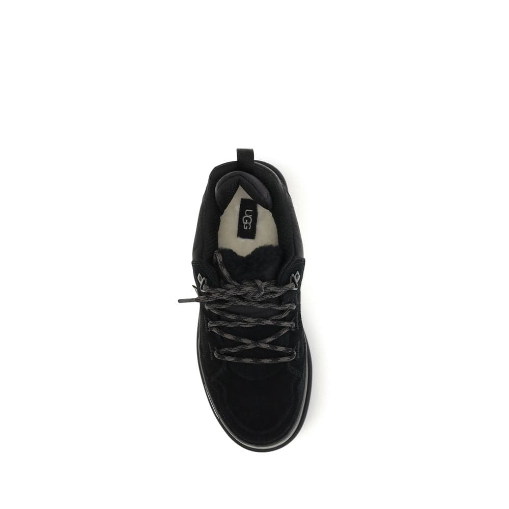 UGG Black Calf Leather Bos Taurus Athletic Sneakers - 4
