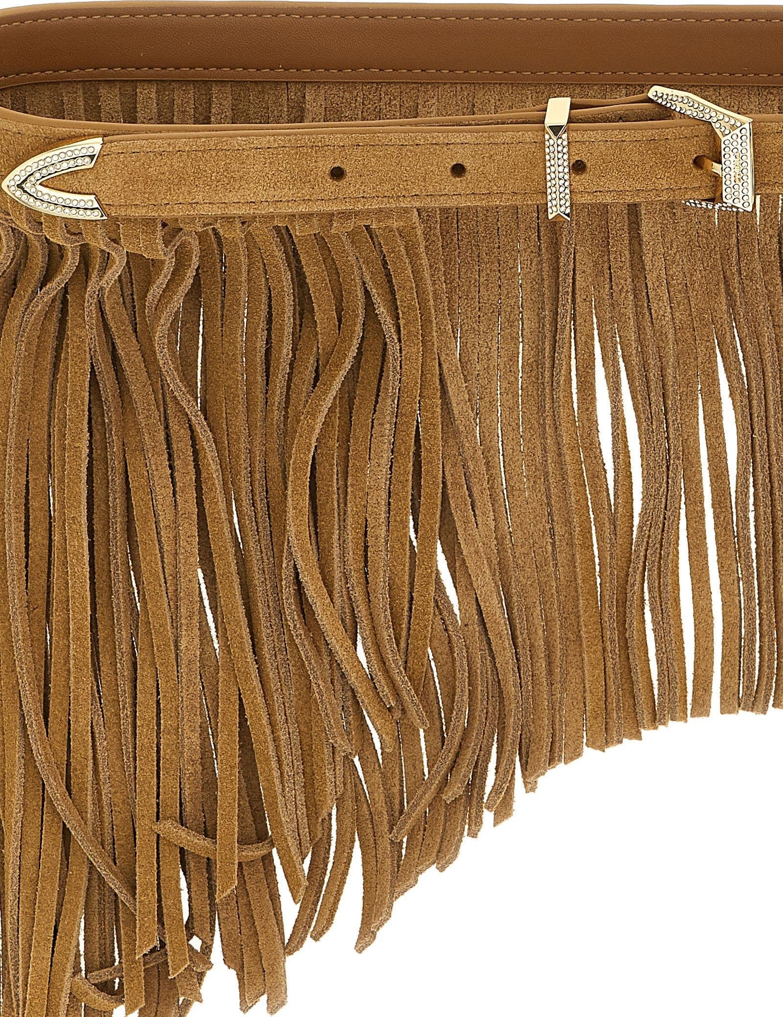 PINKO Beige Calfskin Regular Belt - 3