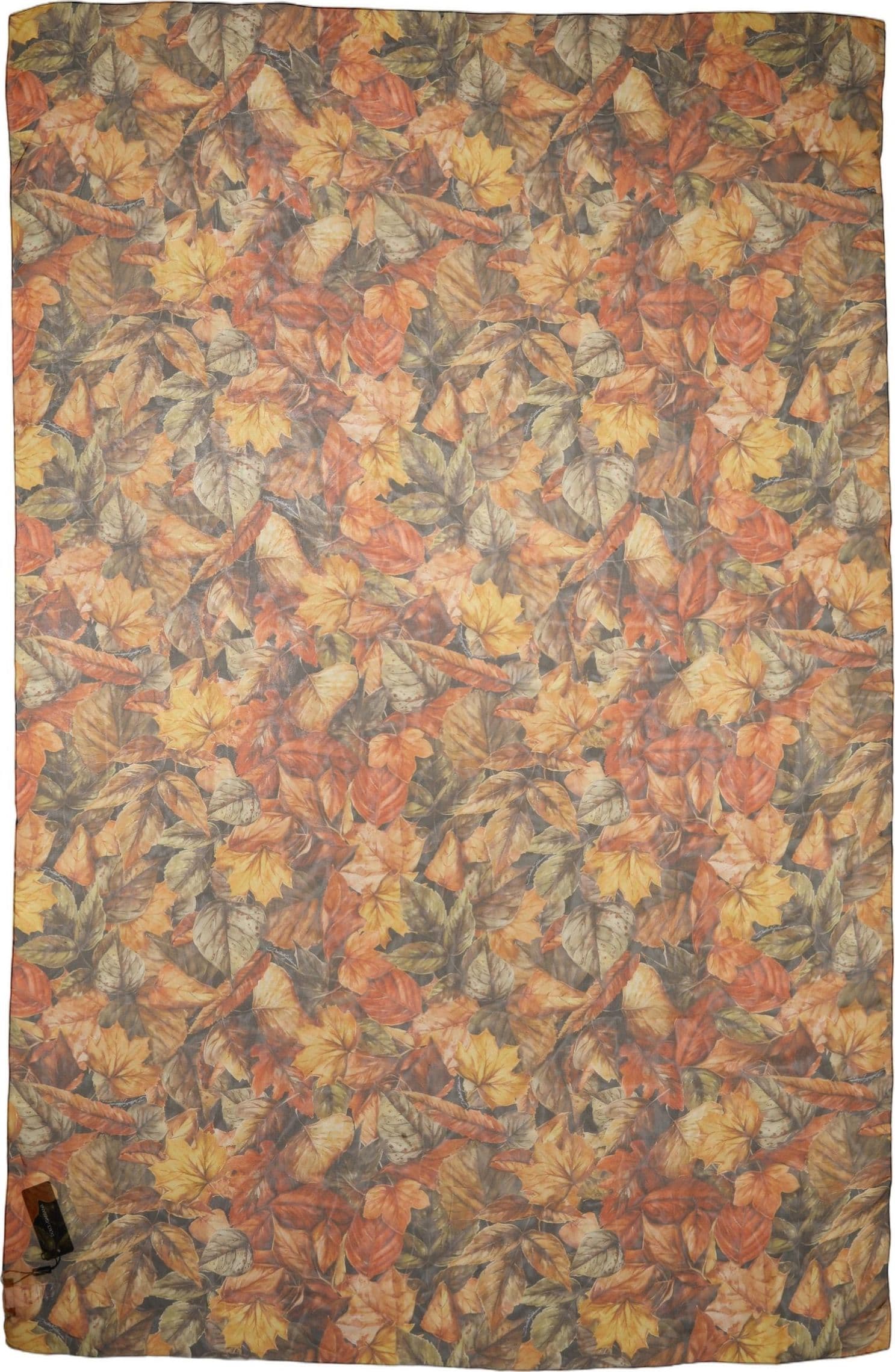 Dolce & Gabbana Multicolor Leaf Print Silk Shawl Stole Scarf - 2