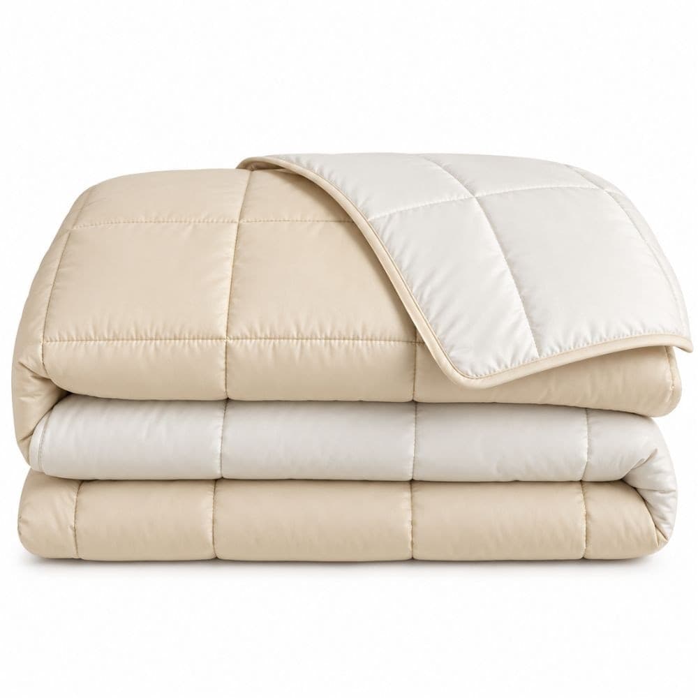 Trapunta Leggera Matrimoniale Raso di Cotone Caleffi Suite Double - 4