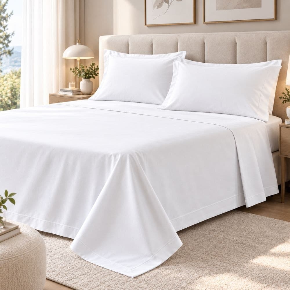 Lenzuola Matrimoniali Cotone Botticelli Home Solid Color - 27