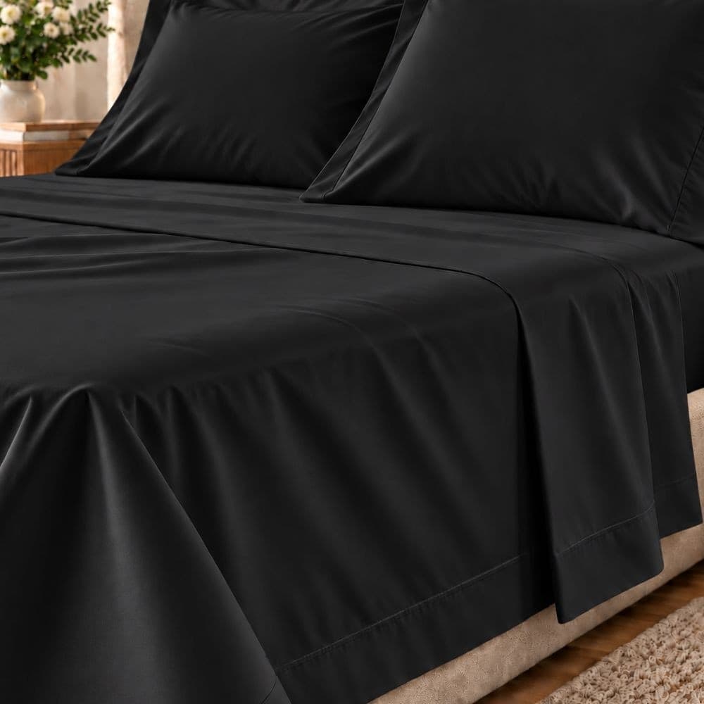 Lenzuola Matrimoniali Cotone Botticelli Home Solid Color - 35
