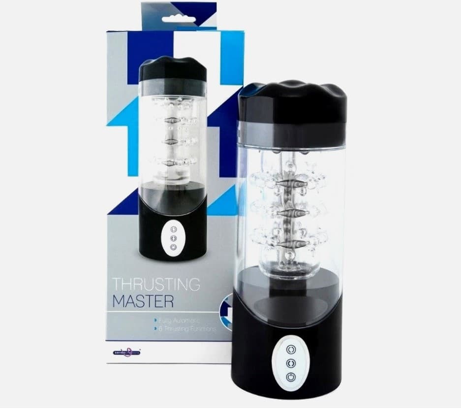 Masturbatore uomo Thrusting Master automatico con spinta su giù di stimolazione - 7
