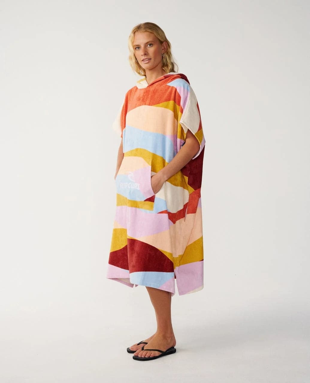 Poncho Rip Curl Mixed Hooded Towel - 3