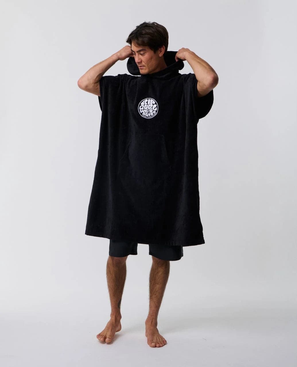 Poncho Rip Curl Logo Hooded Towel - 4