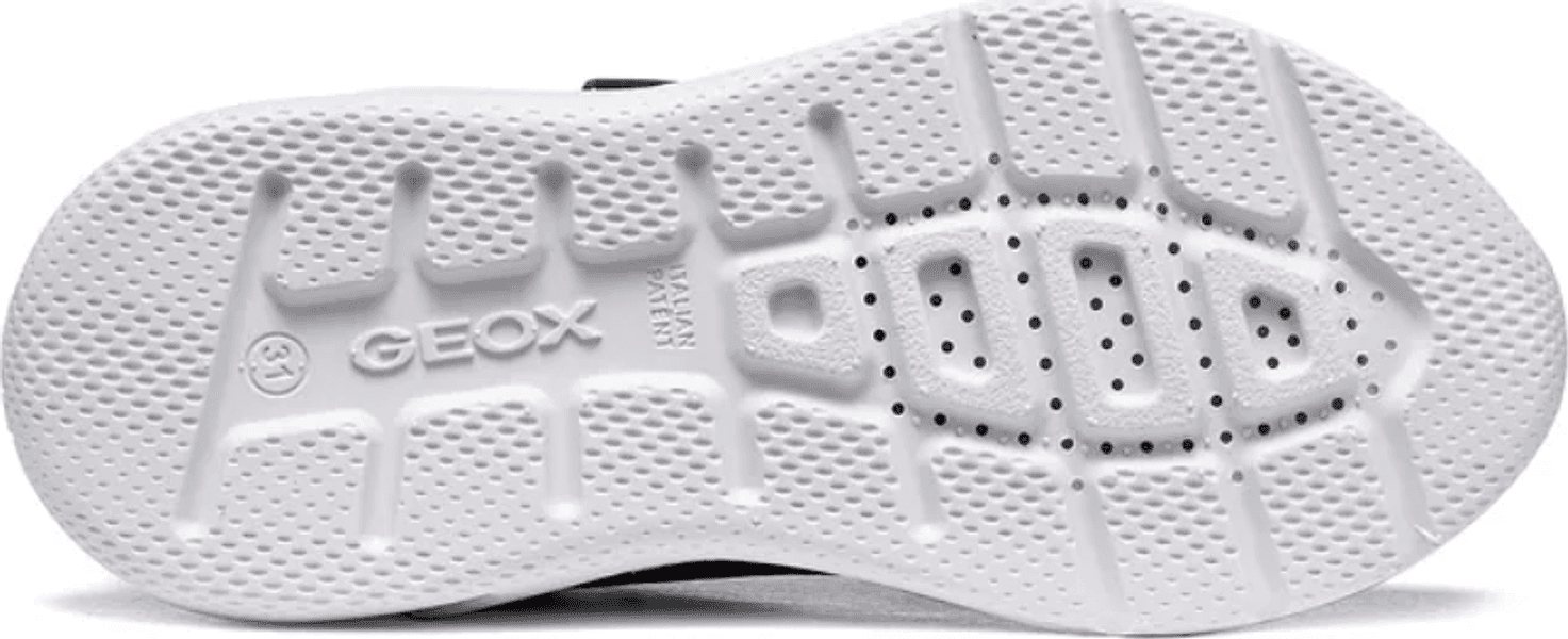 Sneakers da Bambino Blu con strappo e suola traspirante Geox - 5