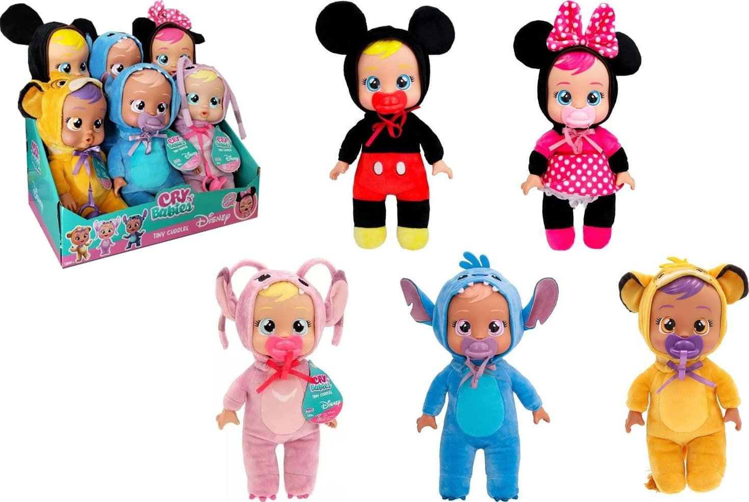 Cry Babies Tiny Cuddies Disney 2 - 2