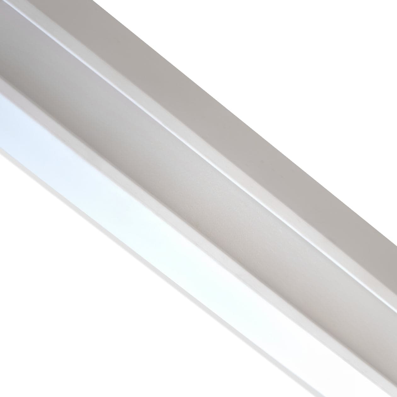 Profilo LED a Gola da Incasso per Cartongesso in Polimero 31x59x2700 mm – JX187 – Venduto al Metro Lineare - 6