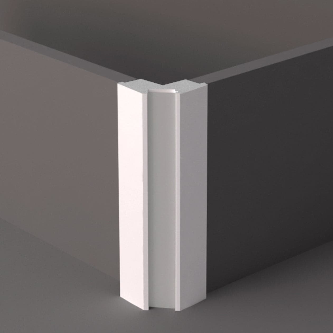 Profilo LED a Gola da Incasso per Cartongesso in Polimero 31x59x2700 mm – JX187 – Venduto al Metro Lineare - 10
