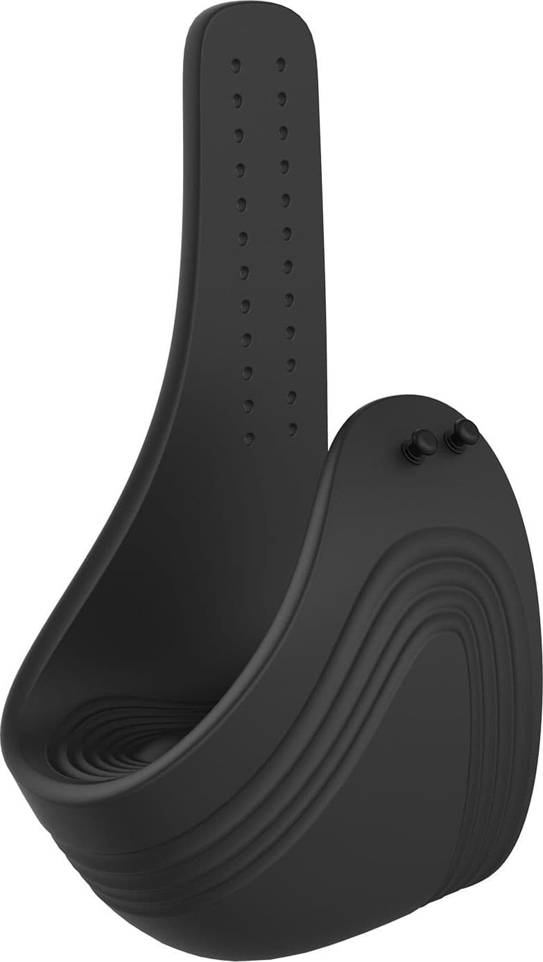 Ramrod Cockring vibrante regolabile telecomando 7 vibrazioni nero Dreamtoys - 4