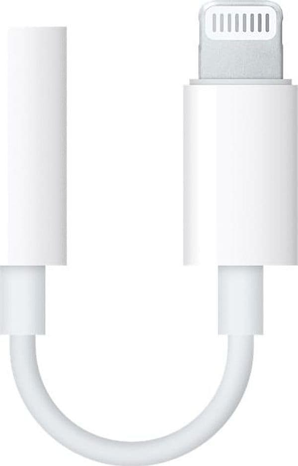 APPLE ADAPTER LIGHTNING TO JACK 3.5MM FOR HEADPHONES MMX62ZM/A