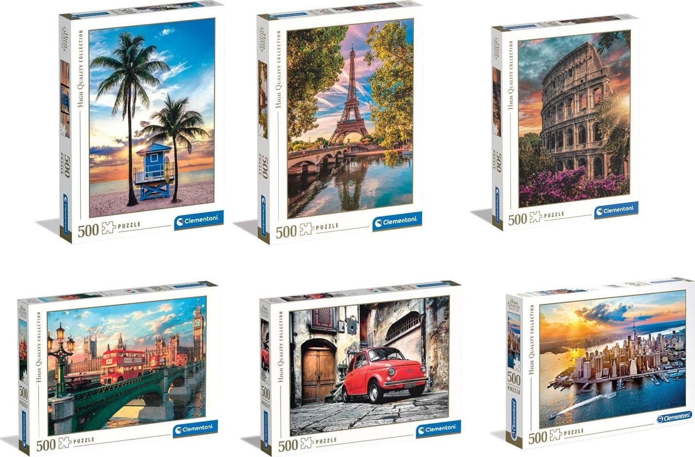 Puzzle ZeroCalcare 1000pz Assortiti - 2