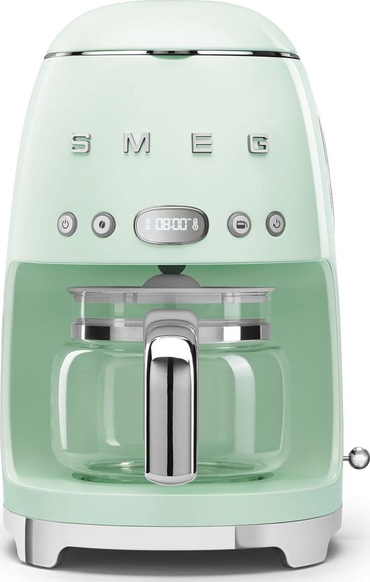 SMEG DRIP COFFEE MAKER 50´STYLE PASTEL GREEN DCF02PGEU