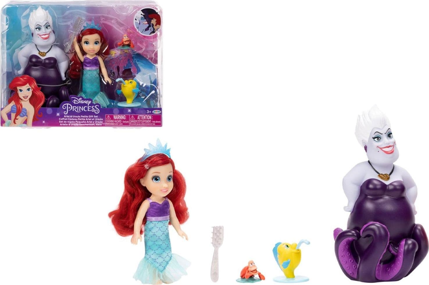 Ariel e Ursula Playset