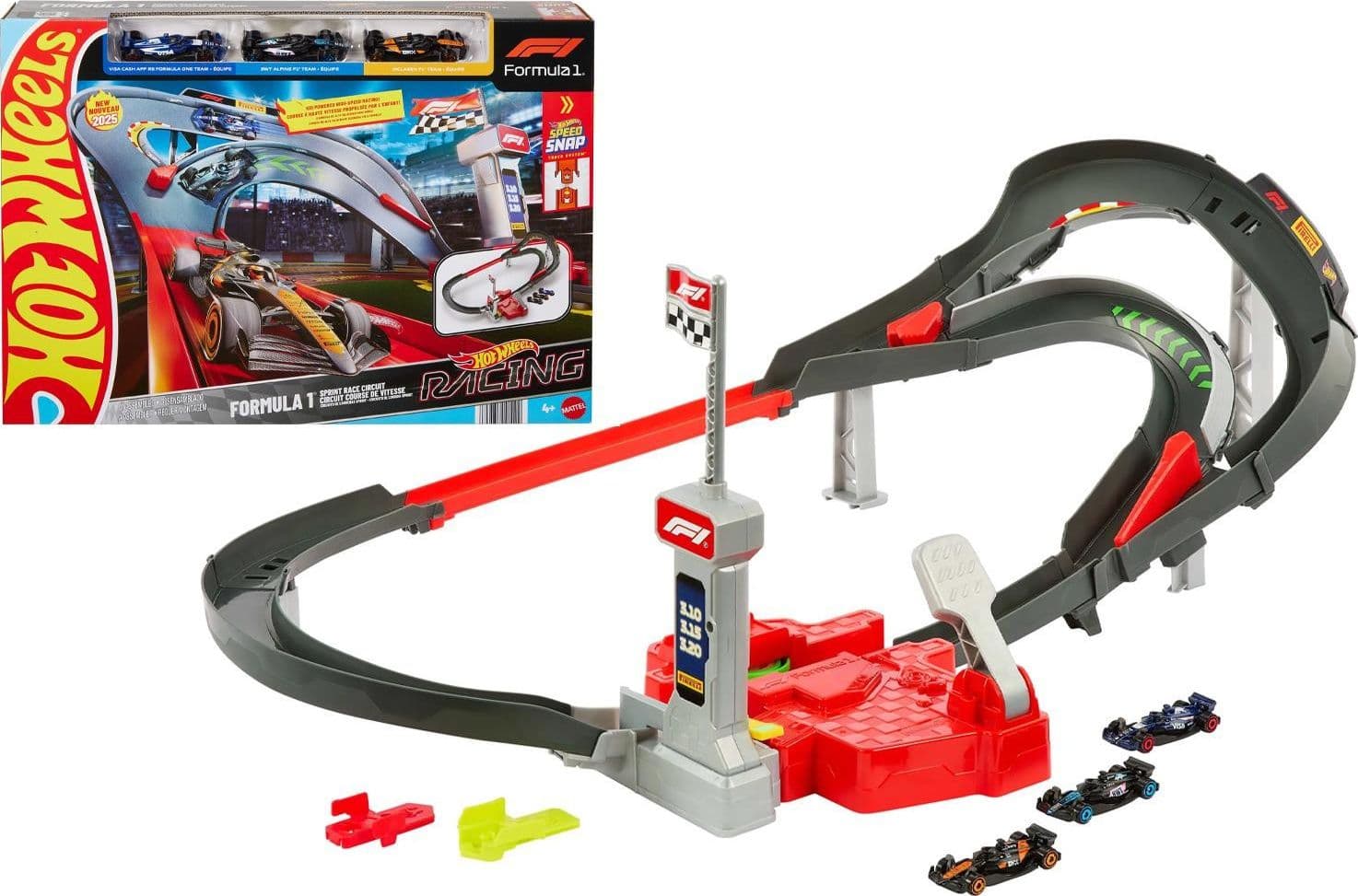 Racing F1 Circuito Super Sprint Formula1 Hot Wheels - 2