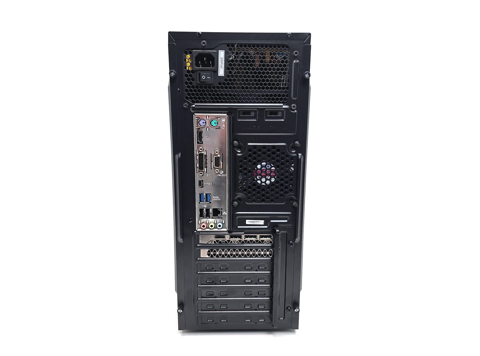 PC Desktop Gaming Low Cost Asus  B150M Intel i7-7700 Ram 16GB SSD 512GB SK Video GTX 3050 Case Nuovo DP HDMI VGA- Ricondizionato - 4