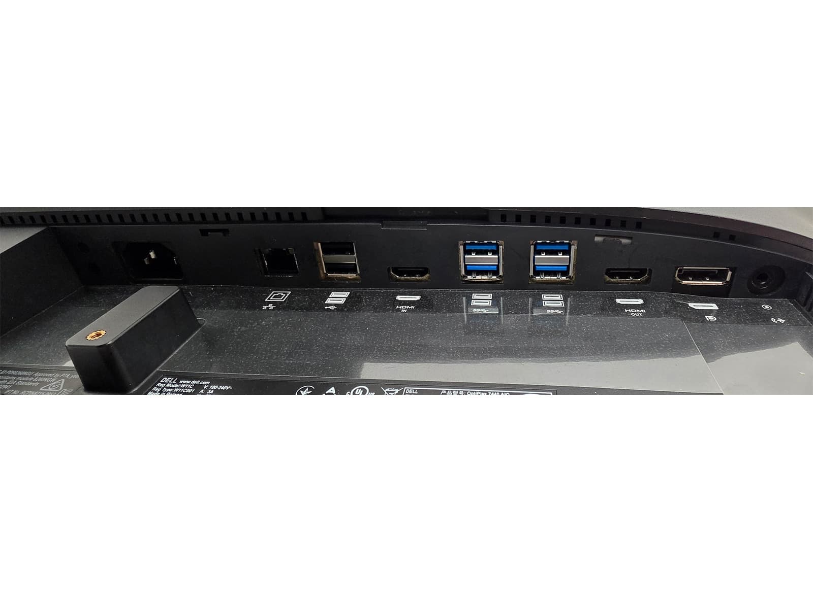 AIO ALL IN ONE - Pc Computer Dell OptiPlex 7440 Touch Intel Core I5 6th Ram 16GB RAM NVMe 512GB WebCam HDMI Win 11 Pro con Segno su Display - Ricondizionato - 5