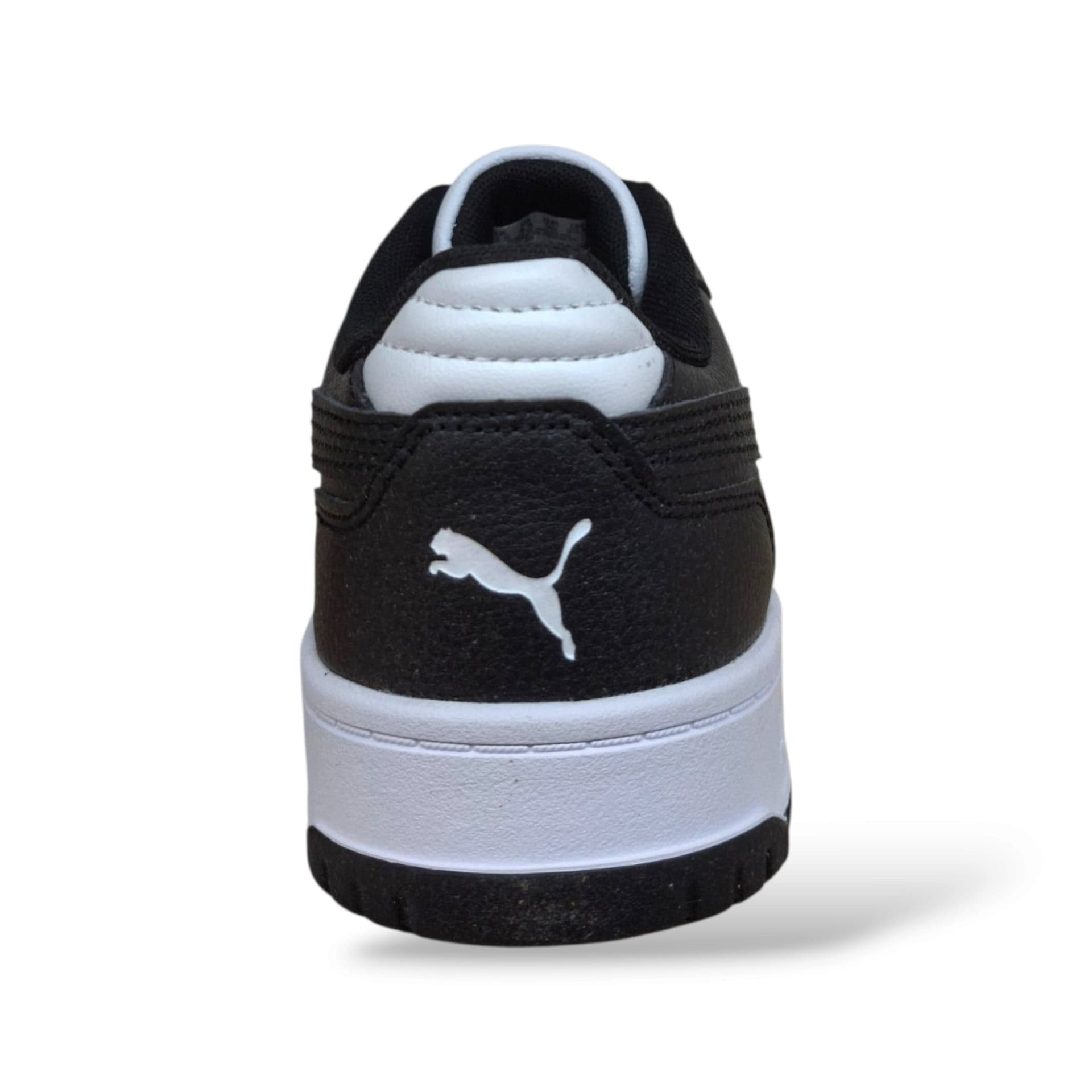 Puma Rebound 408292 Sneakers Bambini Ragazzi Nero Bianco | Pelle Alta Stile Basket Lacci Sportivo Versatile Quotidiano Back to School Scuola Tempo Libero | Taglie 36-39 | Scarpetteria Gica - 3