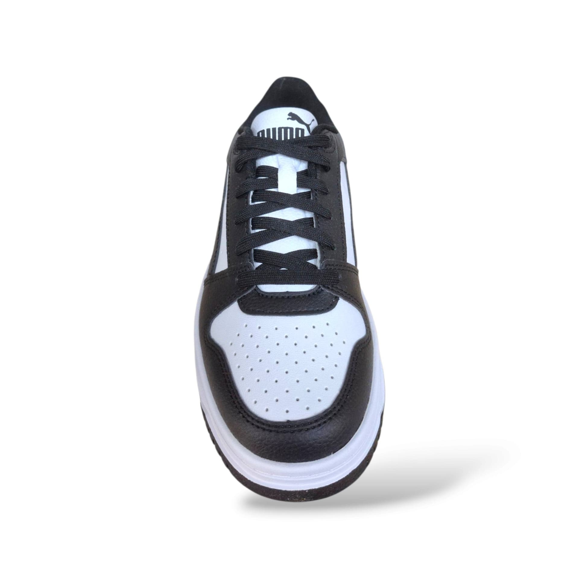 Puma Rebound 408292 Sneakers Bambini Ragazzi Nero Bianco | Pelle Alta Stile Basket Lacci Sportivo Versatile Quotidiano Back to School Scuola Tempo Libero | Taglie 36-39 | Scarpetteria Gica - 4