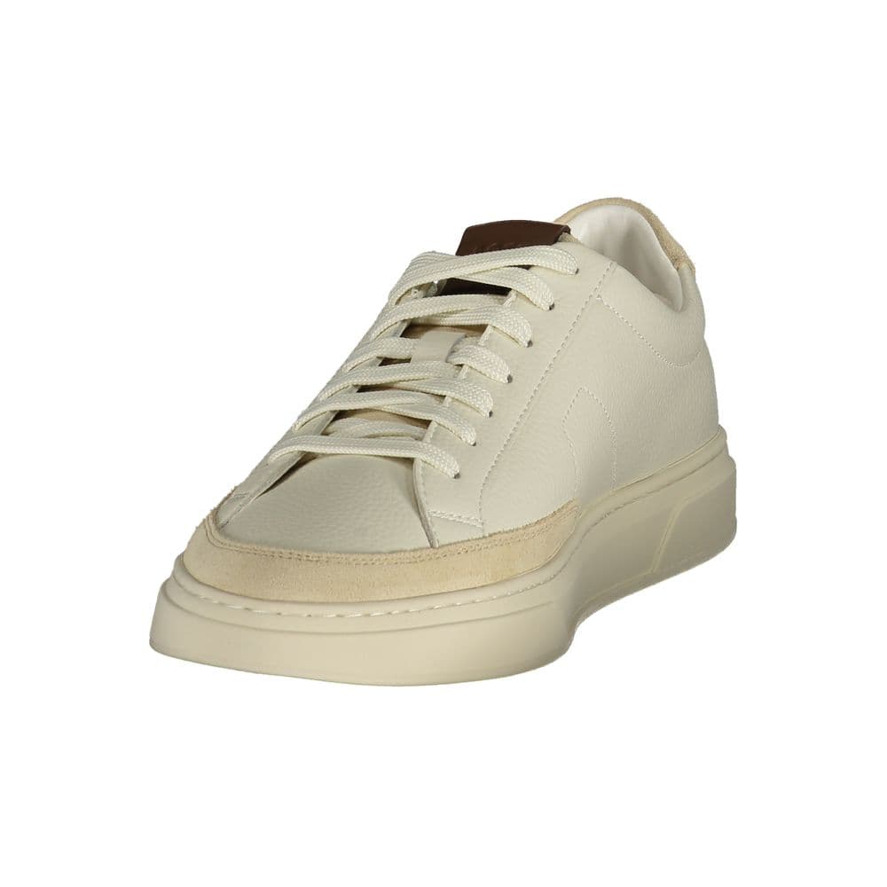 Hugo Boss Bianco Pelle Uomo Sneaker - 3