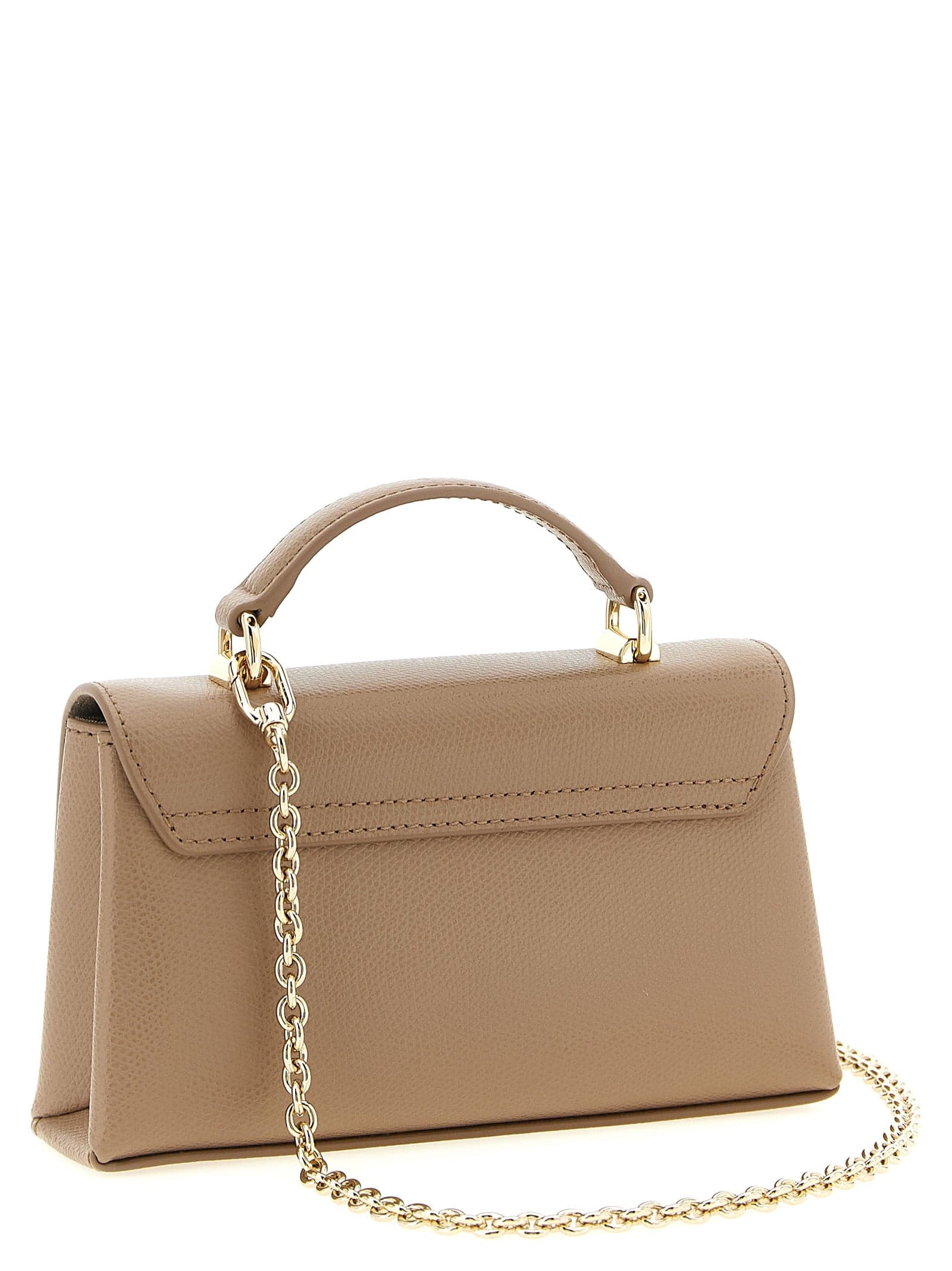 Furla Beige Calfskin Crossbody Bag - 2