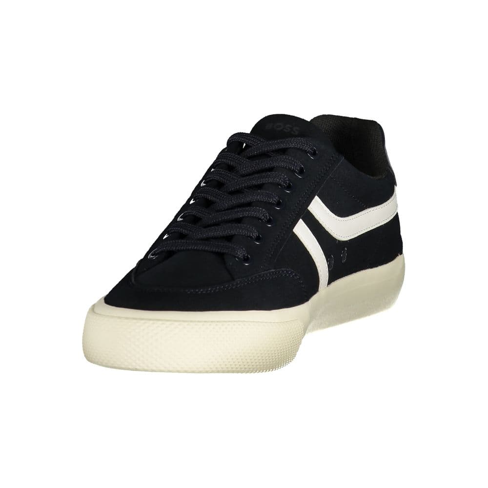 Hugo Boss Blue Polyurethane Men's Sneaker - 3