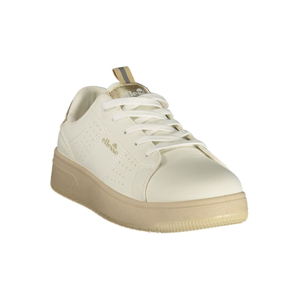 Ellesse Bianco Polyurethane Women's Sneaker - 2