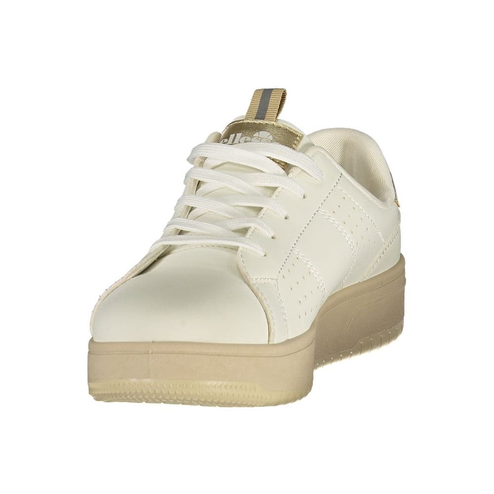 Ellesse Bianco Polyurethane Women's Sneaker - 3
