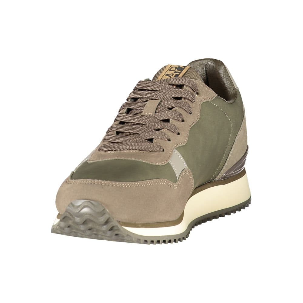 Napapijri Verde Polyurethane Uomo Sneaker - 3